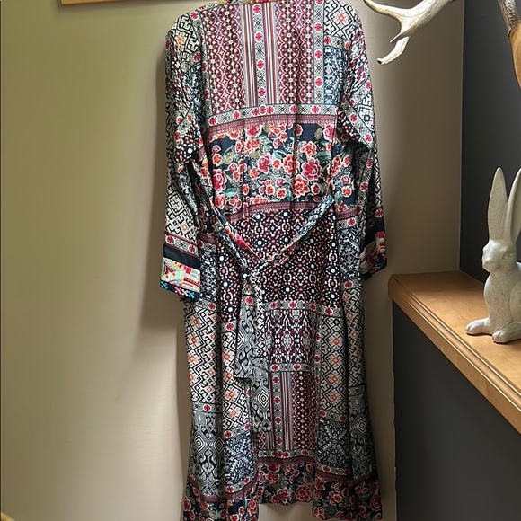 Johnny Was Patchwork Reversible Kimono - Picture 3 of 4